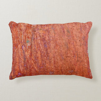 Coussins Décoratifs Plaque métallique rouillée gravée par corrosionabs