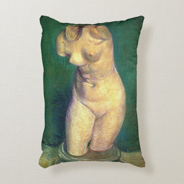 Coussins Décoratifs Plaster Statuette Femme Torso par Vincent van Gogh (Devant(Vertical))