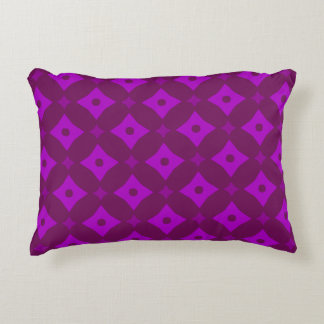 Coussins Décoratifs Plum and Orchid Diamond Pattern