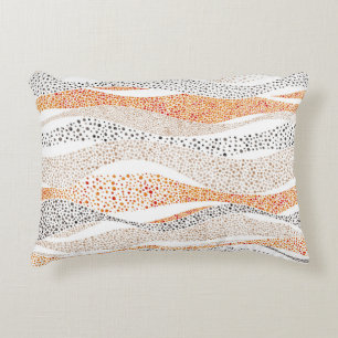 Coussins Décoratifs Pointillisme Wavy Polka : Doux Doux Textile