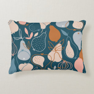 Coussins Décoratifs Poire élégante : Motif noir scandinave