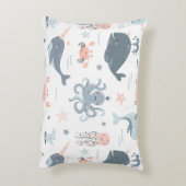 Coussins Décoratifs Poisson de mer de carton mignon (Dos(Vertical))