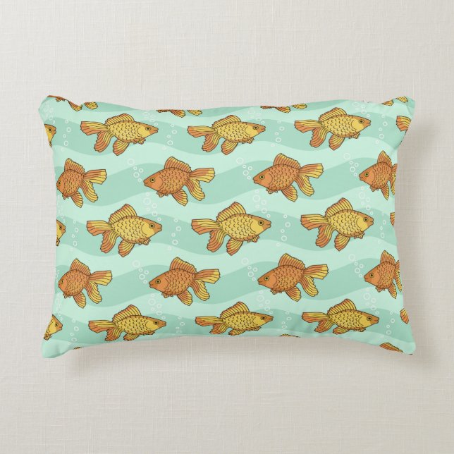 Coussins Décoratifs Poisson-motif (Devant)