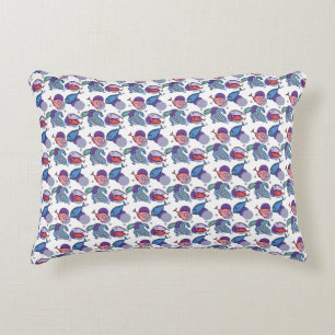 Coussins Décoratifs Poissons et anguilles.