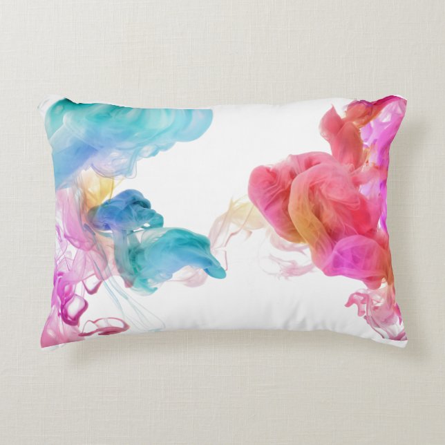 Coussins Décoratifs Polyester brossé du Nouvel An (Devant)