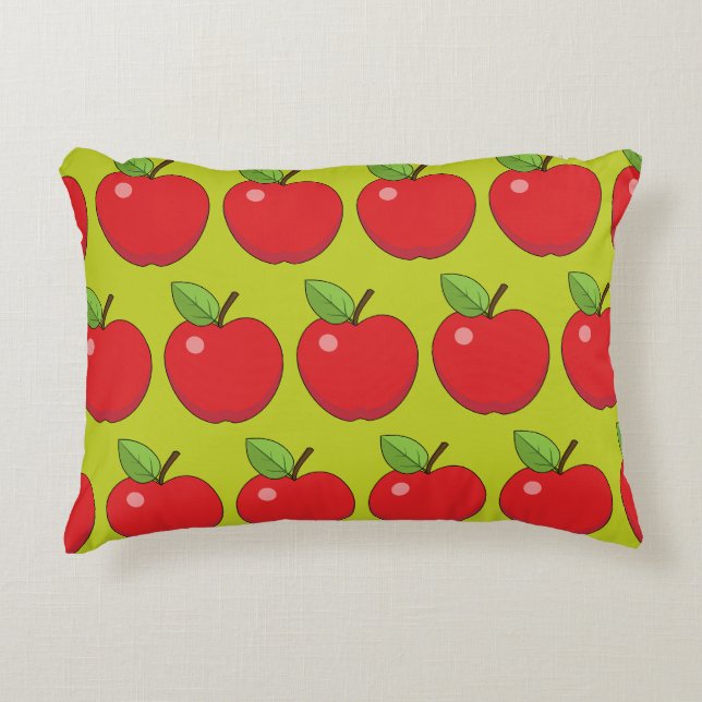 Coussins Décoratifs Pomme rouge (Devant)