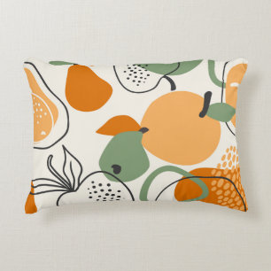 Coussins Décoratifs Pommes, poires : motif vintage sans soudure.