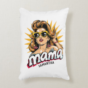 Coussins Décoratifs Pop Mama Retro Personnalisé Art 1
