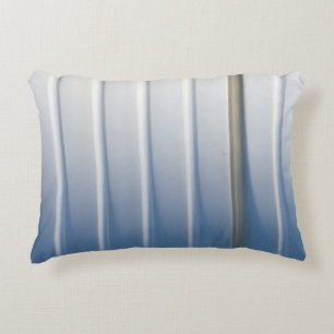 Coussins Décoratifs Porte en verre encadré Brown en bois