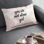 Coussins Décoratifs Positif Vous N'Êtes Pas Seul Citation Motivation F<br><div class="desc">Positif Vous N'Êtes Pas Seul Citation Motivation Fille</div>