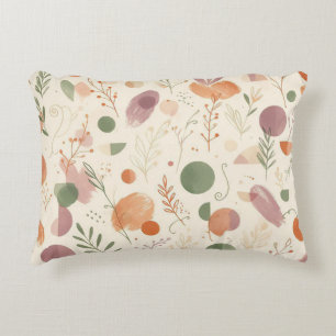 Coussins Décoratifs Poussière de Terracotta Brûlée Sage Boho Ligne de