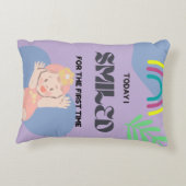 Coussins Décoratifs Premier sourire de bébé (Dos)