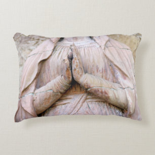 Coussins Décoratifs PRIEZ SANS CESSER Photo Art Foi Espagnol Mains