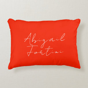 Coussins Décoratifs Professionnel minimaliste rouge blanc moderne