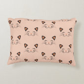 Coussins Décoratifs Purr-fect Kitty Floating Cat Face  (Dos)