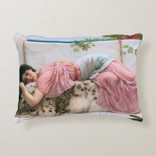 Coussins Décoratifs Quand le coeur est jeune par John William Godward