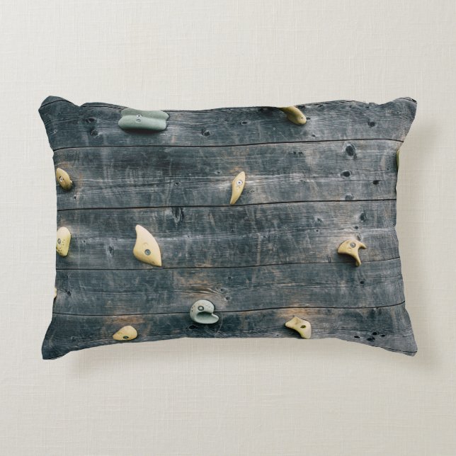 Coussins Décoratifs Quatre décorations murales en bois marron (Devant)