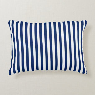Coussins Décoratifs Rayé Bleu