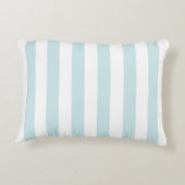 Coussins Décoratifs Rayé Bleu Et Blanc Douce Rêveuse (Dos)