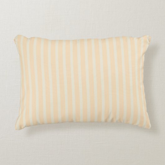 Coussins Décoratifs Rayé jaune doux (Devant)