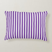 Coussins Décoratifs Rayé Violet (Dos)
