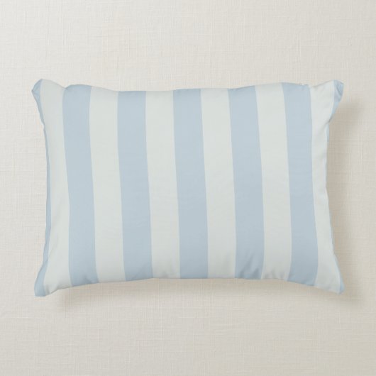 Coussins Décoratifs Rayures bleu clair (Devant)