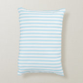 Coussins Décoratifs Rayures bleu clair (Dos(Vertical))