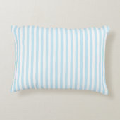 Coussins Décoratifs Rayures bleu clair (Dos)