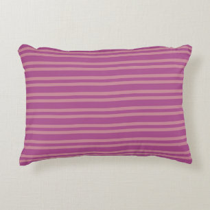Coussins Décoratifs Rayures roses et violettes sans couture