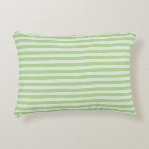 Coussins Décoratifs Rayures Vertes