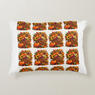 Coussins Décoratifs Récolte d'automne Abondance Hawaïenne à manches co