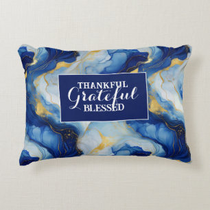 Coussins Décoratifs Reconnaissant Grateful Bénis : Un marbré Luxueux