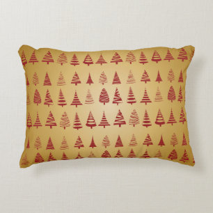 Coussins Décoratifs Red Christmas se bat contre l'or