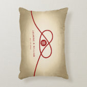 Coussins Décoratifs Red Knot Union Double Bonheur Mariage chinois (Devant(Vertical))