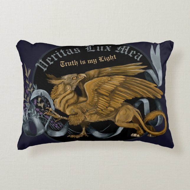 Coussins Décoratifs Regal Gold Griffin (Devant)
