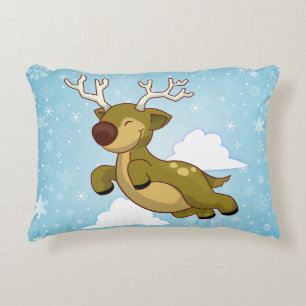 Coussins Décoratifs Reinder volant Noël