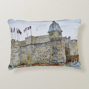 Coussins Décoratifs Remparts & Porte de Concarneau Bretagne, France
