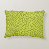 Coussins Décoratifs Reptile Motif Moderne Maison Décor NOM Rose Vert (Dos)