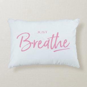Coussins Décoratifs Respire, Yoga, Citation Zen