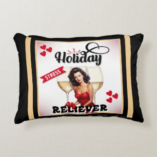 Coussins Décoratifs Retro Holiday Stress Reliever Pinup