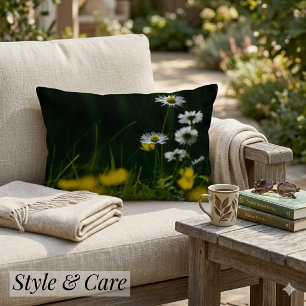 Coussins Décoratifs Rêve de marguerite : Belle nature florale