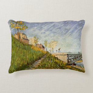 Coussins Décoratifs Rives de la Seine, Pont de Clichy par Vincent van 