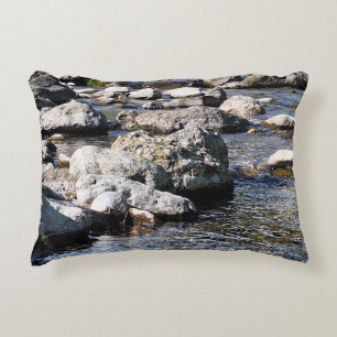Coussins Décoratifs Rivière de montagne des Carpates - Impression de l