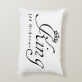 Coussins Décoratifs Roi avec Couronne (Dos(Vertical))