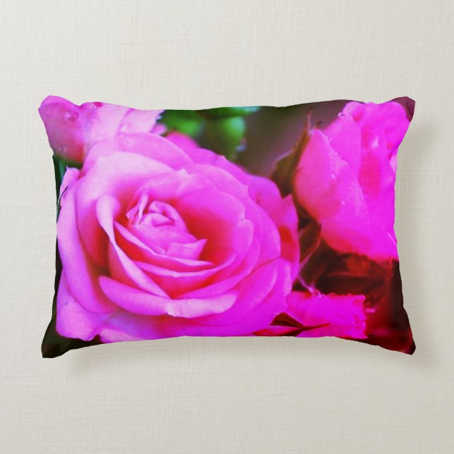 Coussins Décoratifs Rose (Devant)