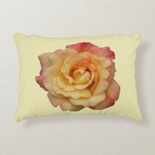 Coussins Décoratifs Rose Beautiful Pink and Yellow Floral
