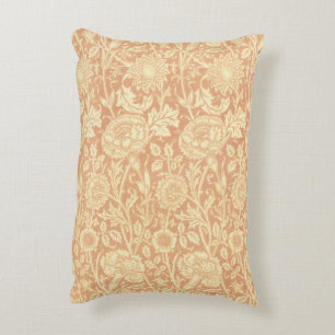 Coussins Décoratifs Rose et rose par William Morris, fleurs vintage