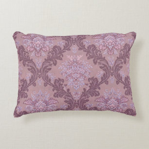 Coussins Décoratifs Rose Mauve Lilas Lavande Poussiéreuse Élégant Dama