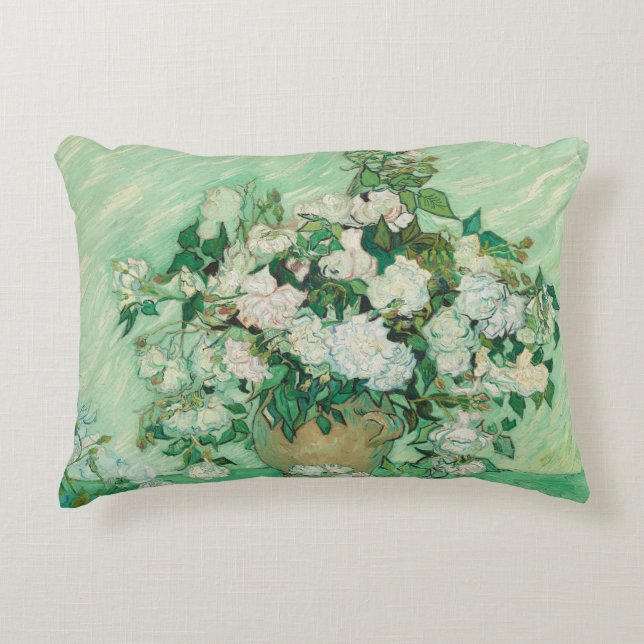Coussins Décoratifs Rose - Vincent van Gogh (Devant)