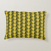 Coussins Décoratifs Rosebud jaune (Dos)